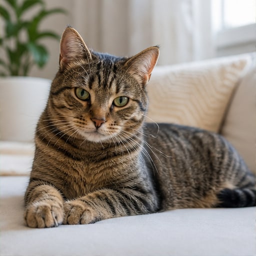 Gatita rescatada busca familia