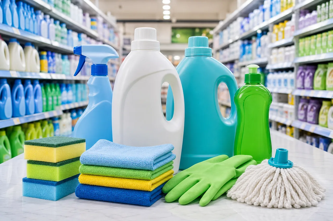 Kit completo de limpieza para el hogar