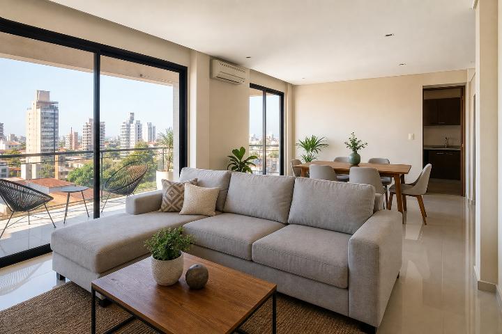 Departamento con vista al río en Encarnación