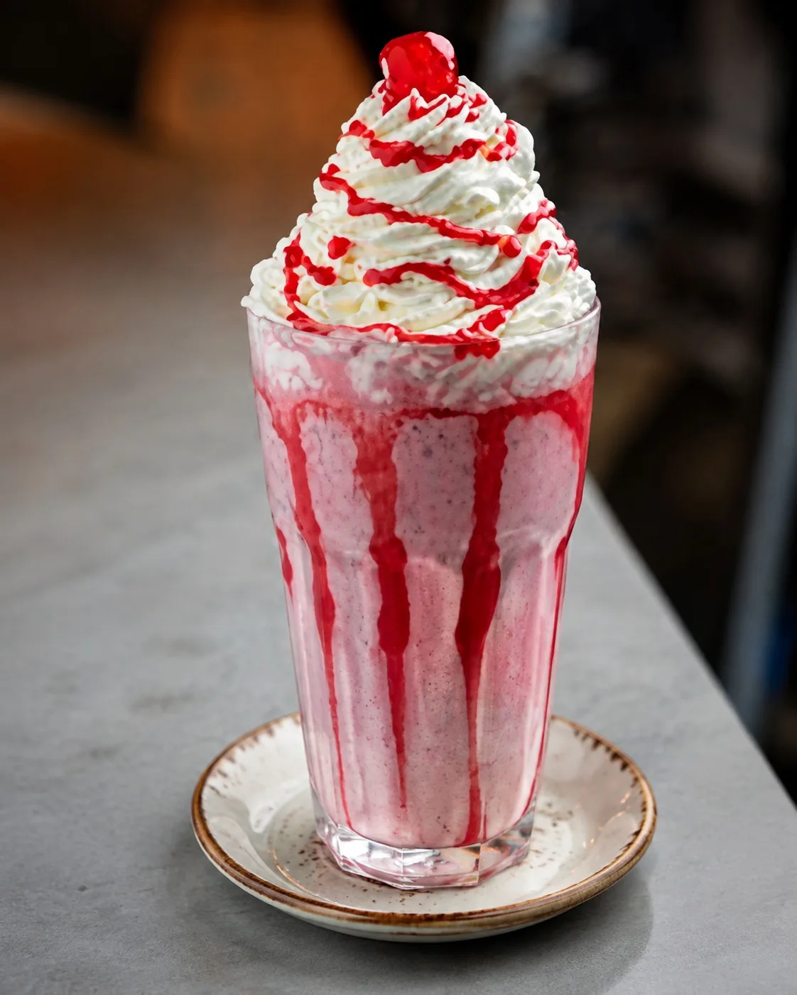 Milkshake frutos rojos
