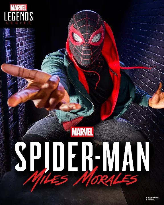 Marvel Legends Miles Morales — Máscara electrónica