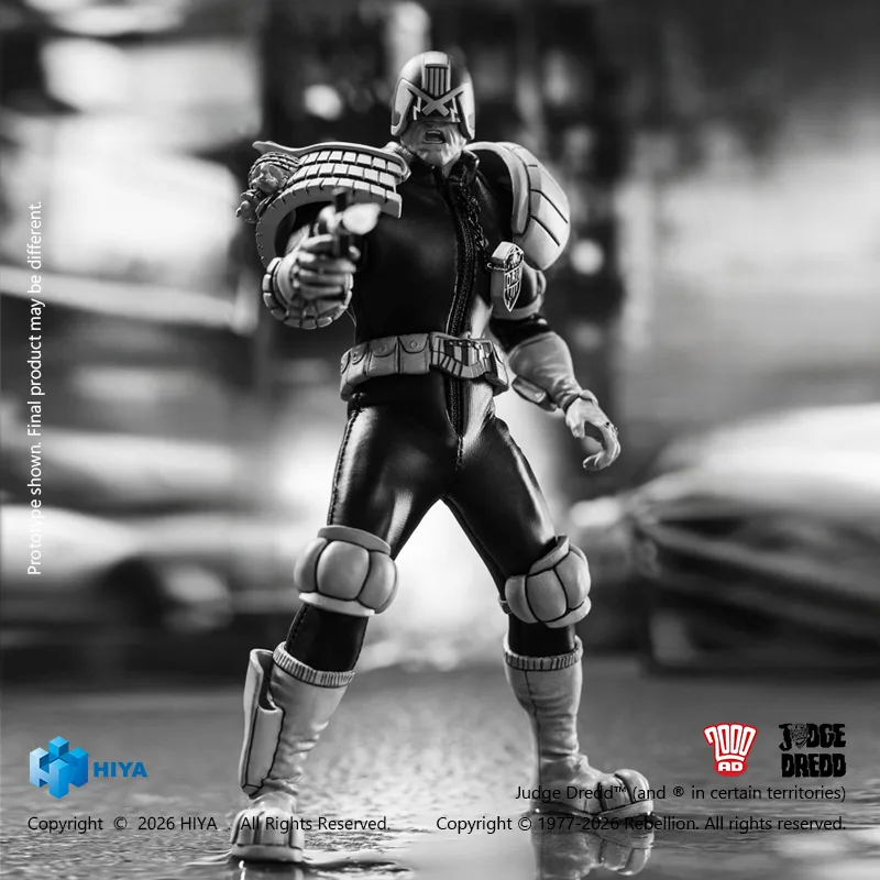 Judge Dredd (Black & White Ver.)