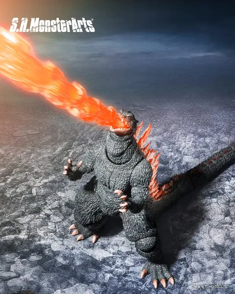 S.H.MonsterArts Godzilla Final Wars — Heat Ray Ver. Vs. New Gotengo