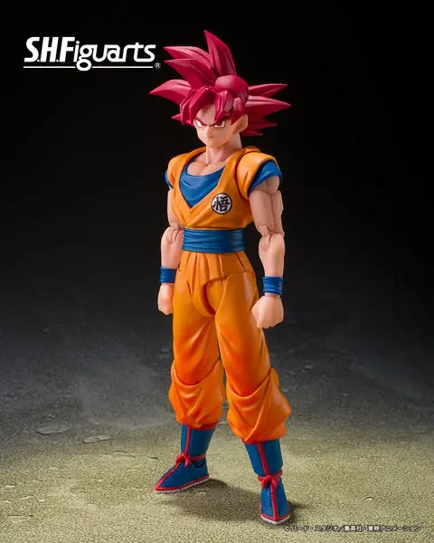 S.H.Figuarts Super Saiyan God Goku (God Aura)