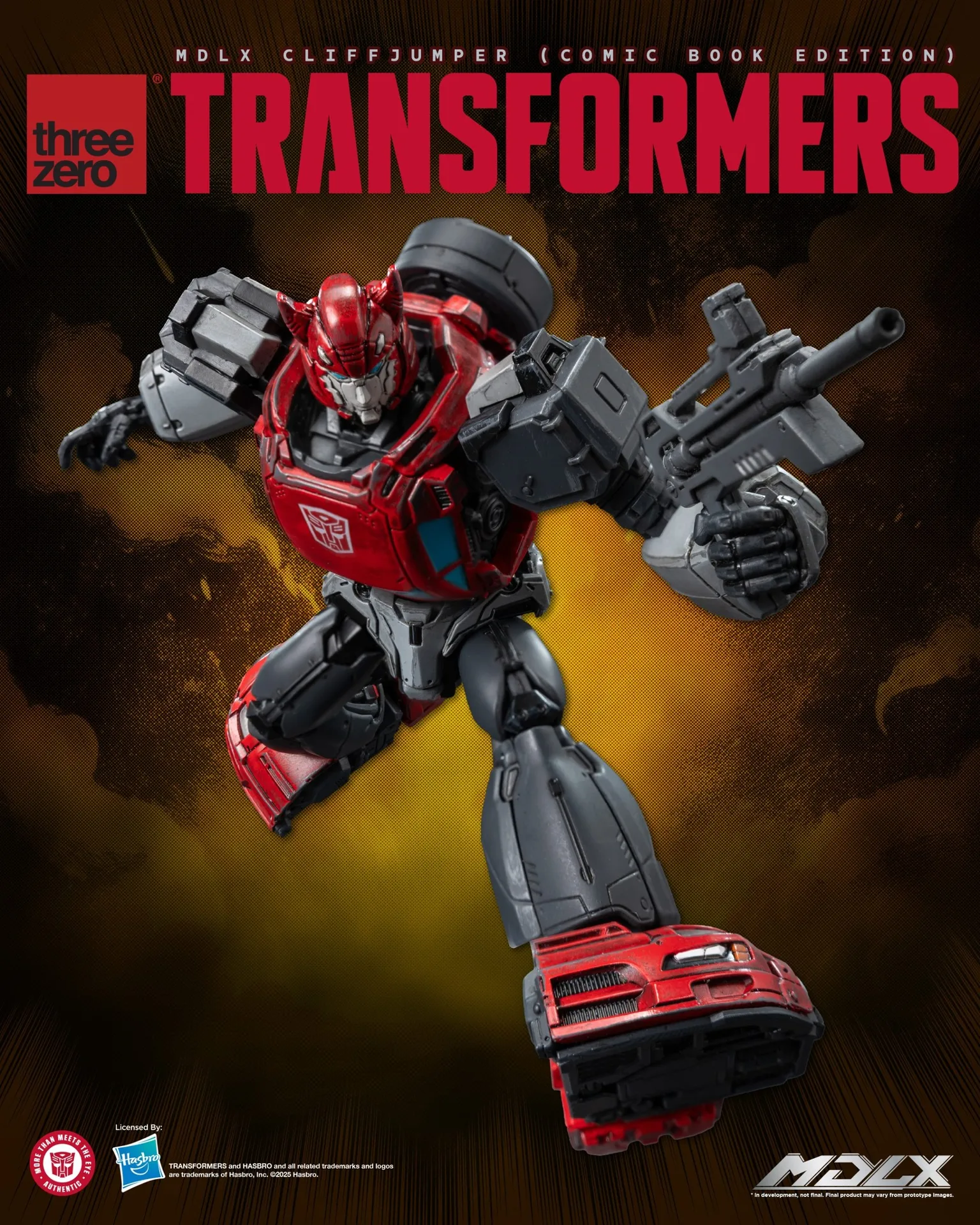 MDLX Cliffjumper — Edición Cómic