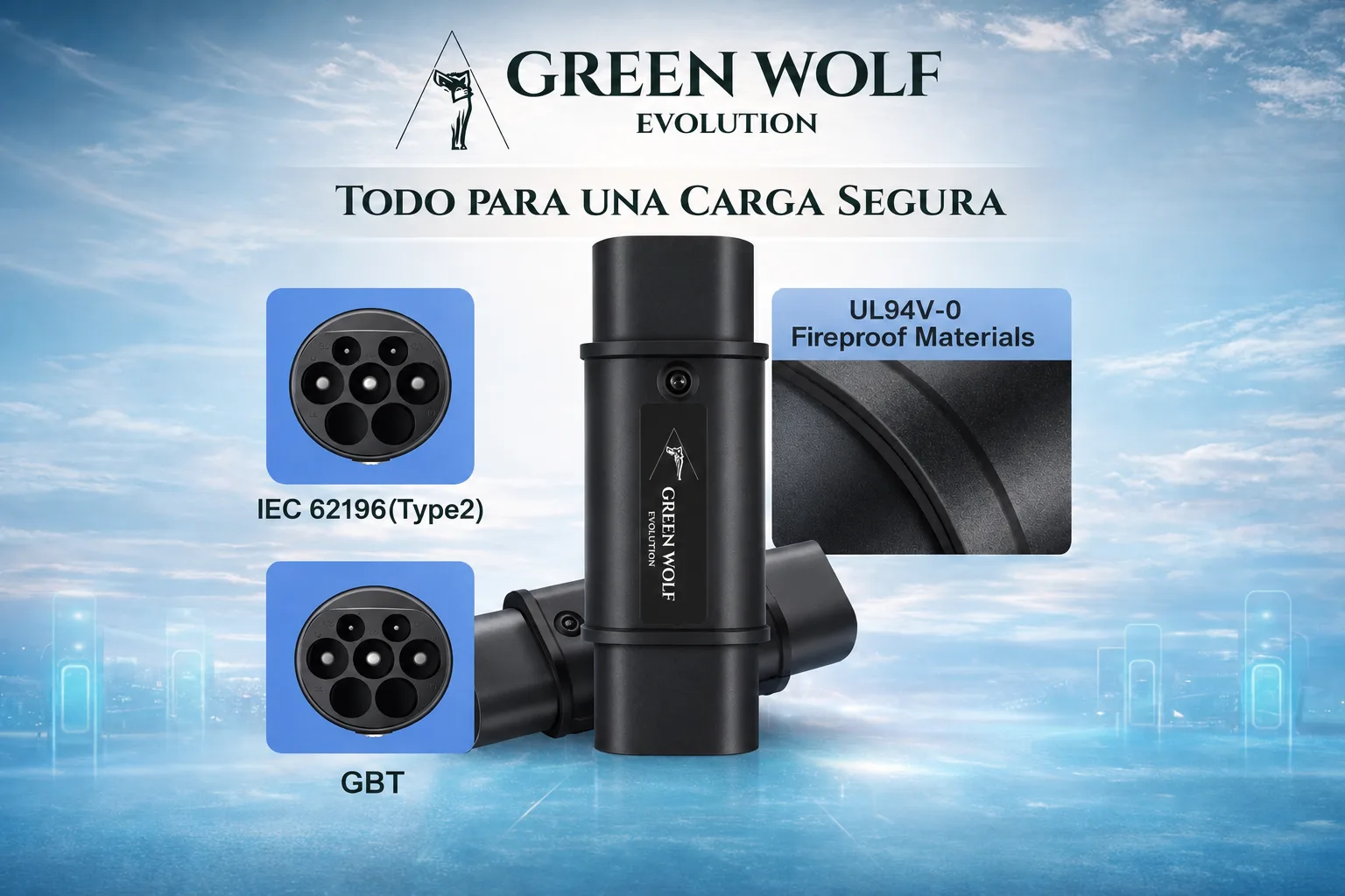 Adaptador Tipo 2 a GB/T