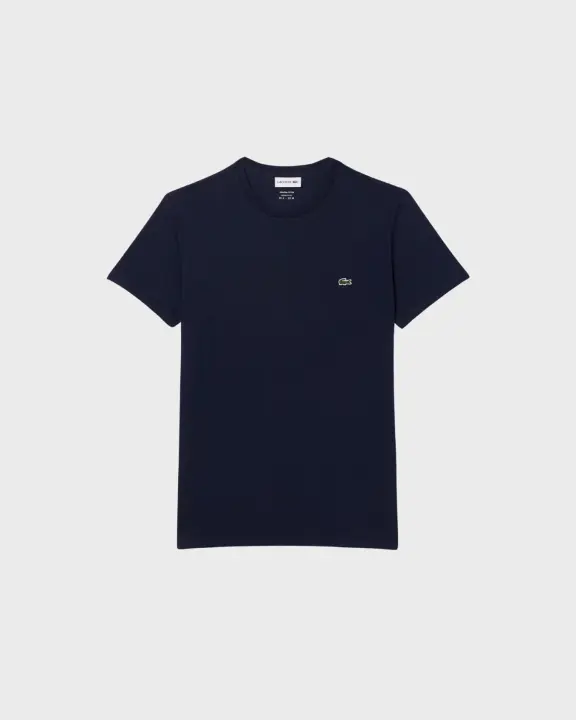 Remera Cuello Redondo Lacoste Azul Marino