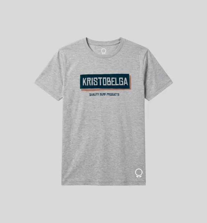 Remera Kristobelga Gus Grey Melange