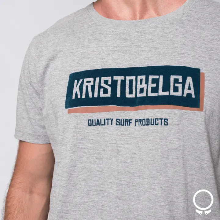 Remera Kristobelga Gus Grey Melange