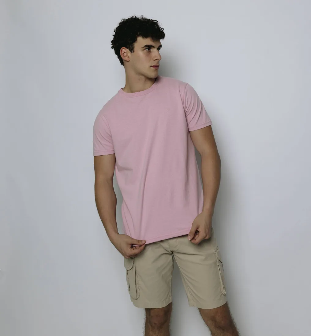 Remera Liberato Regular Fit Rosada