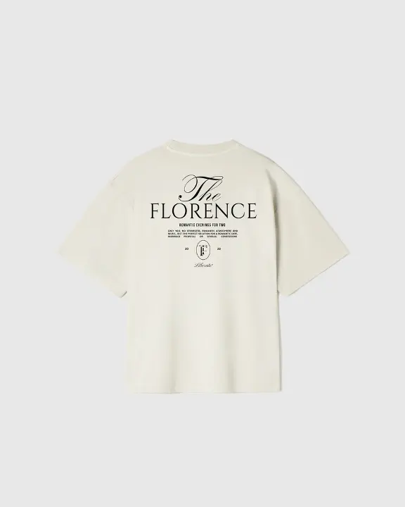 Remera Liberato Oversize Beige The Florence