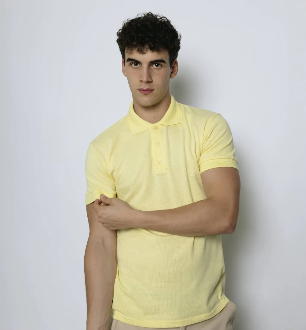 Remera Polo Liberato Amarilla