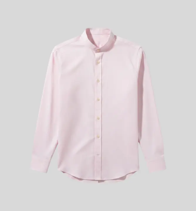 Camisa Liberato Mao Mangas Largas Rosada