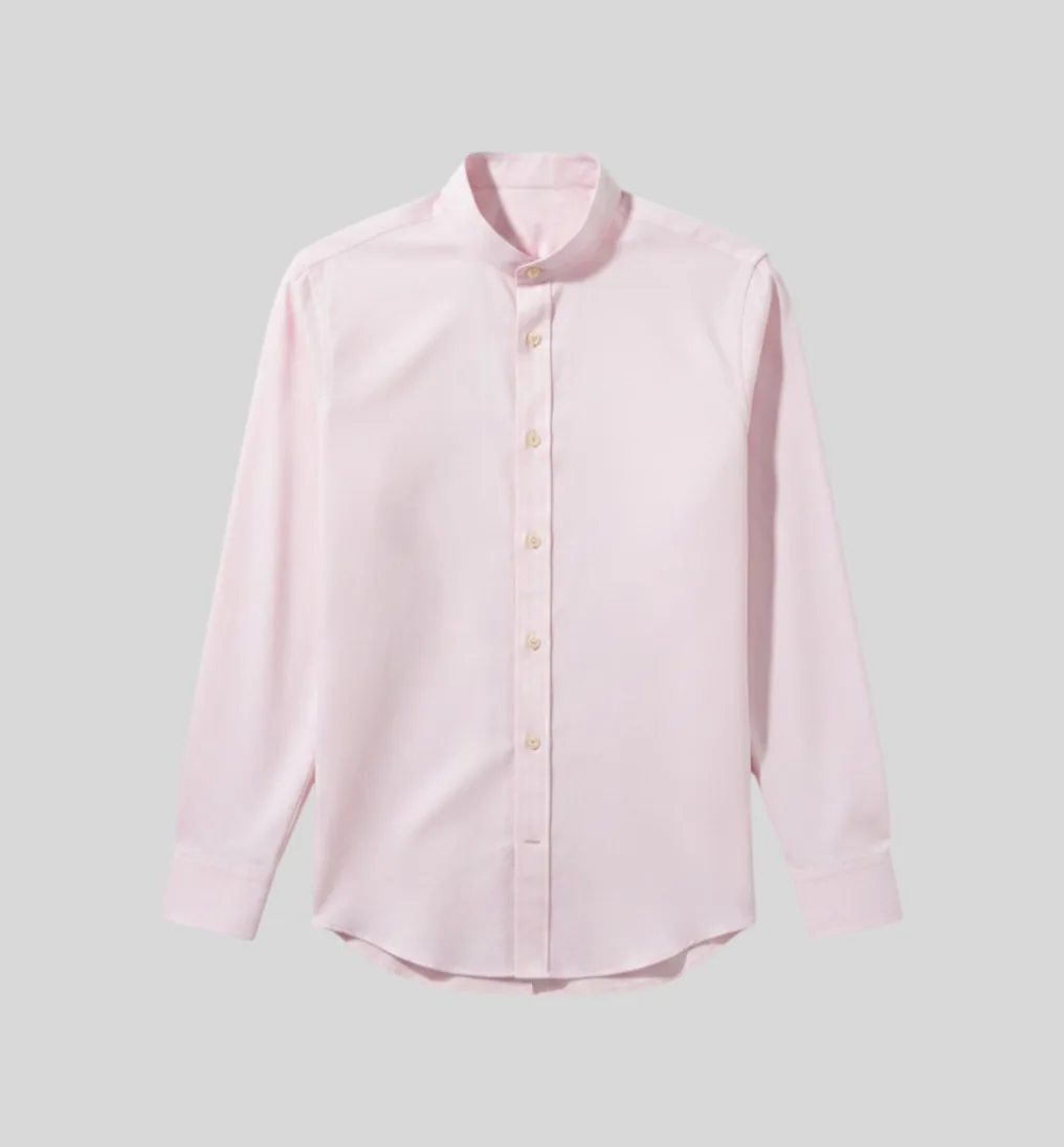Camisa Liberato Mao Mangas Largas Rosada
