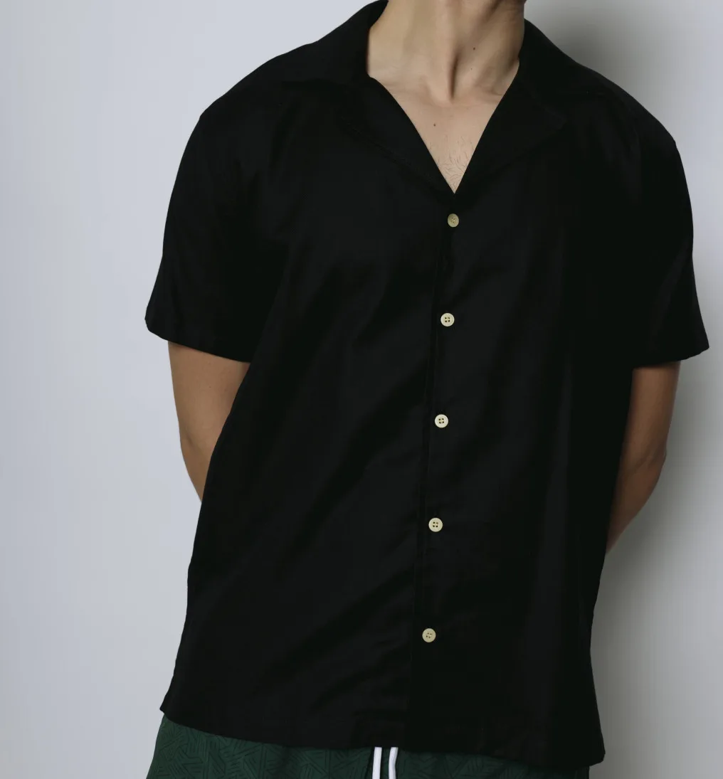 Camisa Liberato Playera Negra