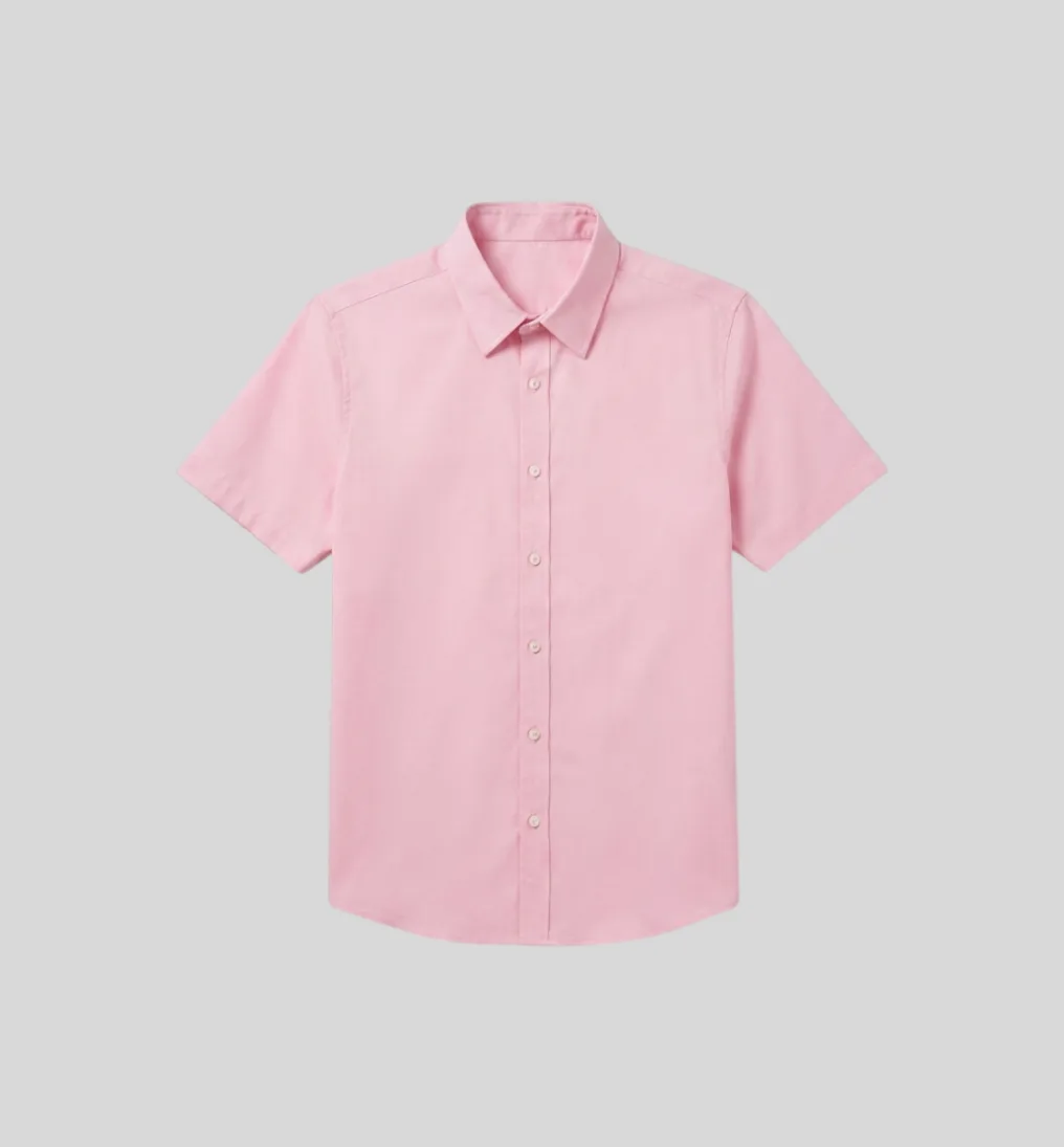 Camisa Liberato Basics Mangas Cortas Rosada