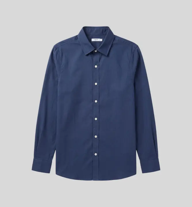 Camisa Liberato Basics Mangas Largas Azul Marino