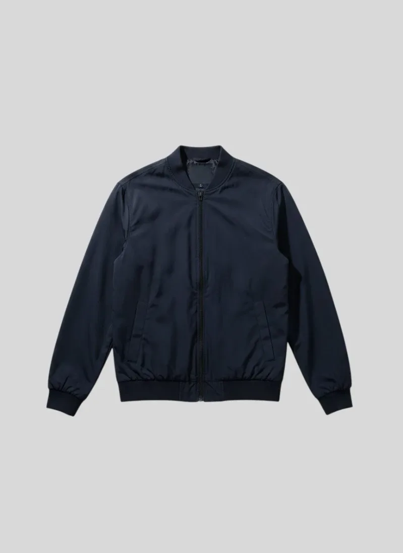 Bomberjacket Liberato Azul Marino