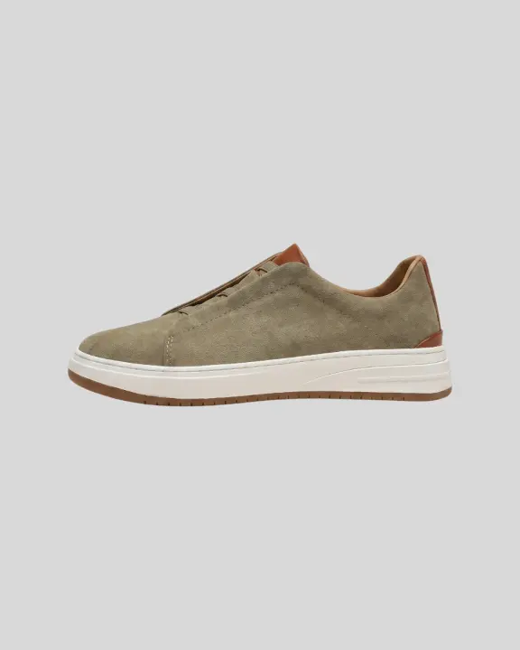 Zapato Liberato De Gamuza Kakhi