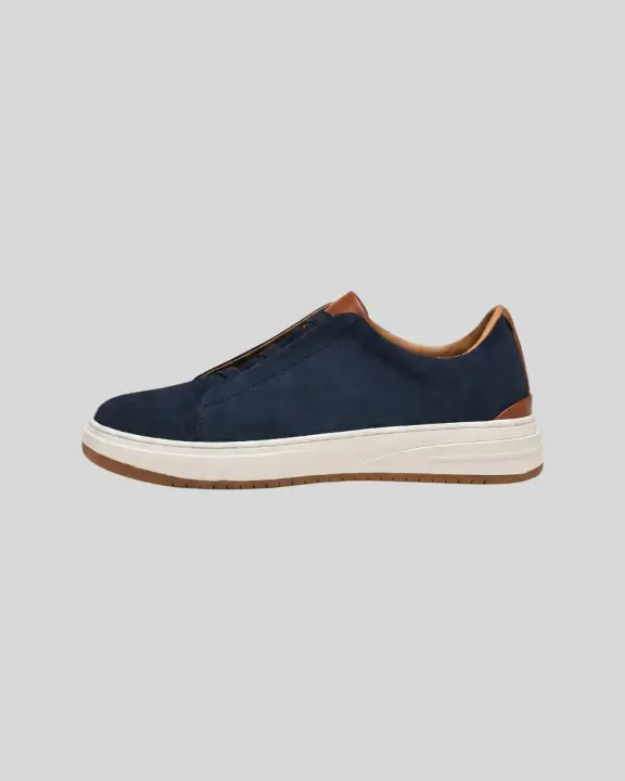 Zapato Liberato De Gamuza Azul