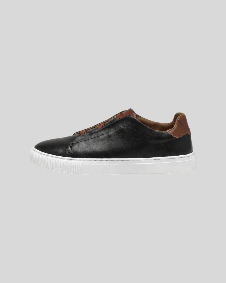 Zapato Liberato De Cuero Negro