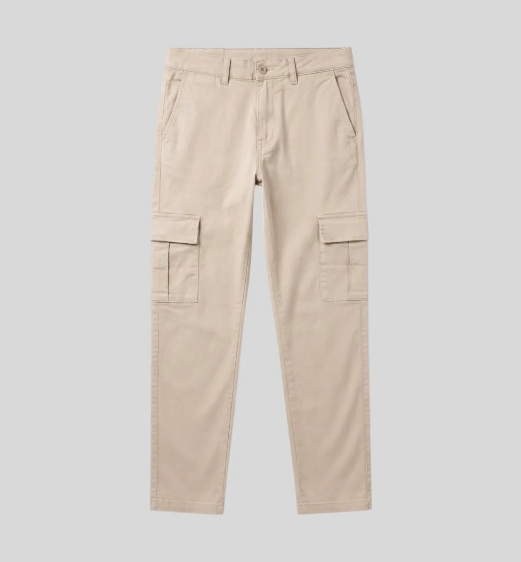Pantalon Cargo Liberato Basics Beige