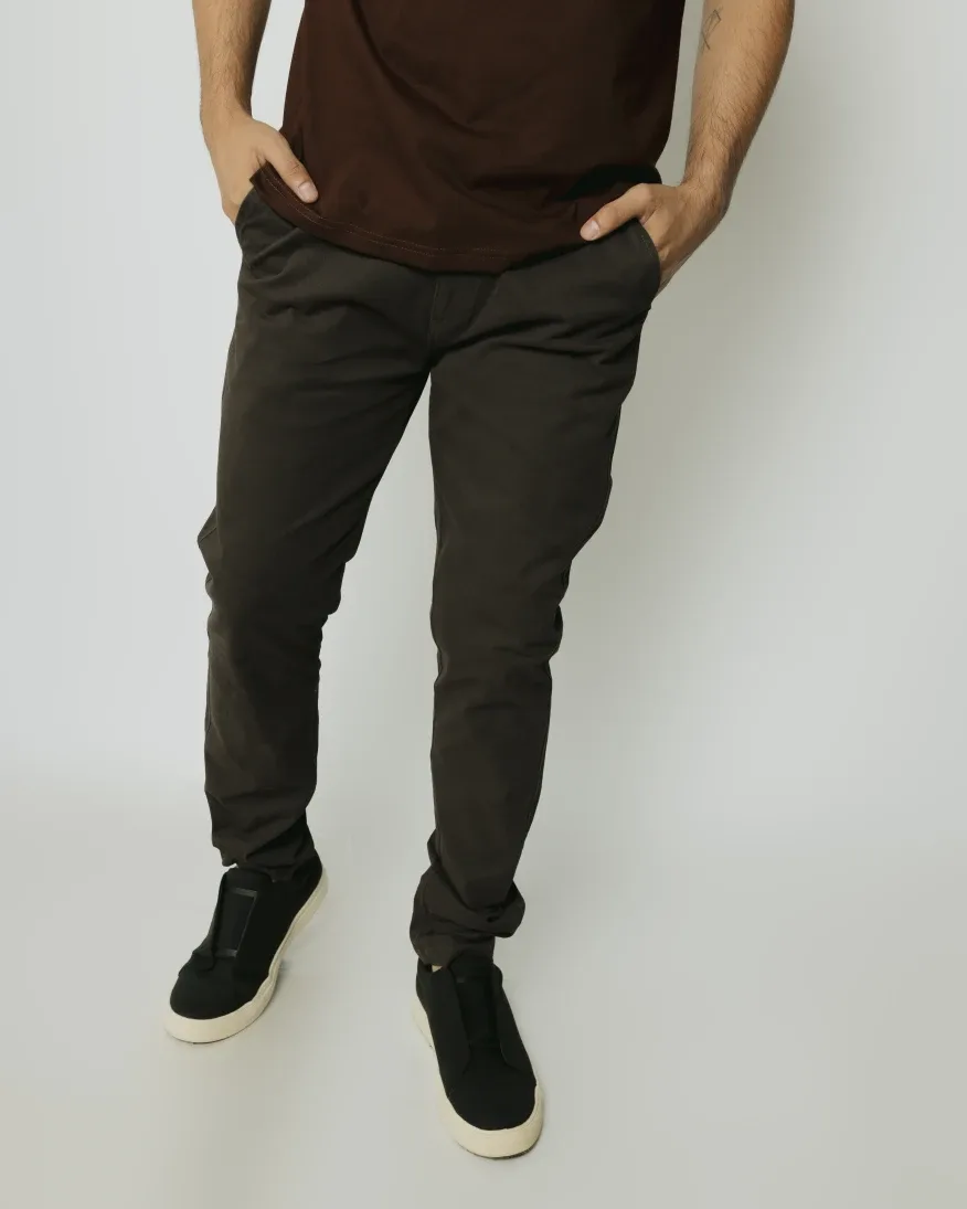 Pantalon Con Goma Liberato Charcoal