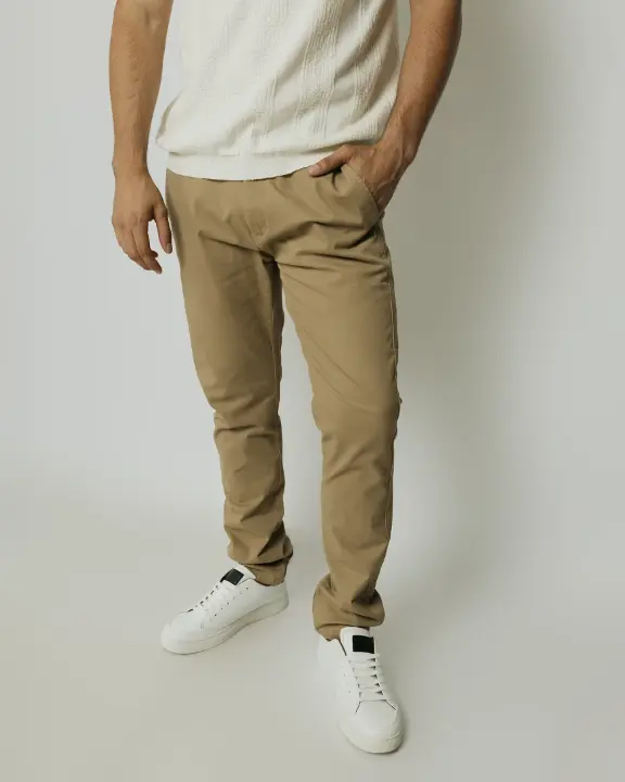 Pantalon Con Goma Liberato Kakhi