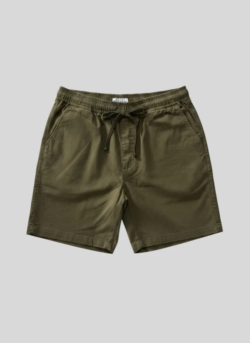 Bermuda Con Goma Liberato Basics Verde