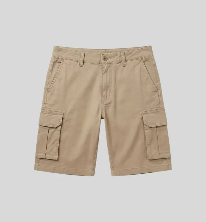 Bermuda Liberato Basics Cargo Kakhi