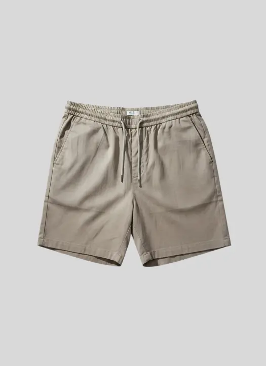 Bermuda Liberato Con Goma De Lino Verde Musgo
