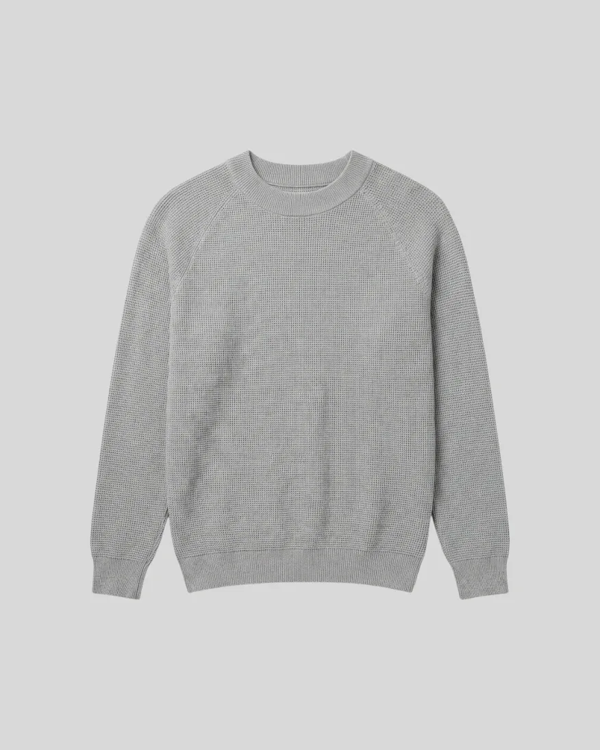 Sweater Liberato Cuello Redondo Gris