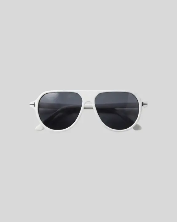 Lente Liberato Trendy Marco Blanco Filtro Negro