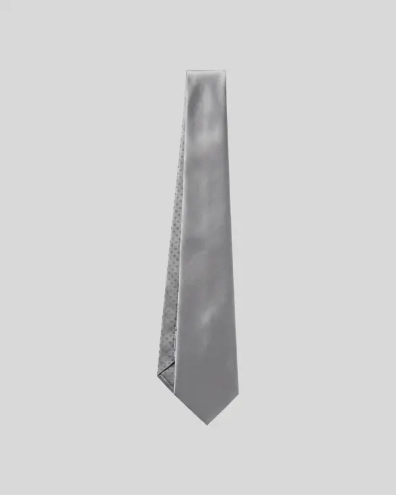 Corbata Perry Ellis Lisa Gris Claro