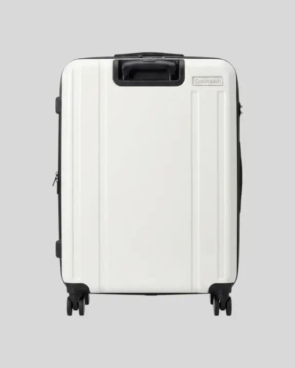 Maleta De Plastico Calvin Klein Blanca
