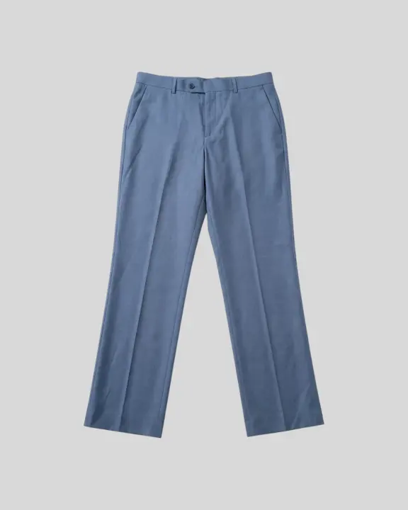 Pant De Vestir Perry Ellis Gris Azul