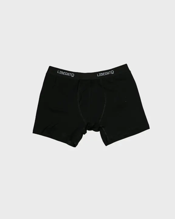 Boxer Liberato Basics Goma Negra Negro