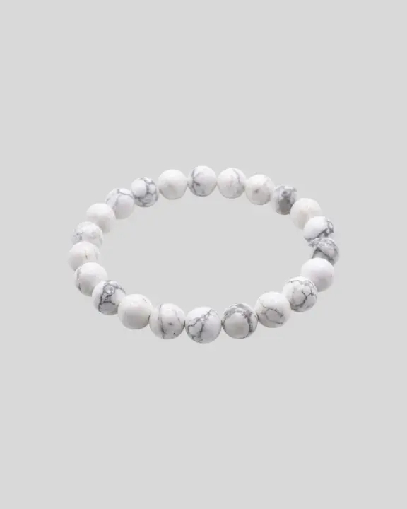 Pulsera De Piedra Blanca