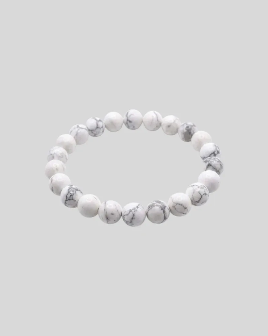 Pulsera De Piedra Blanca