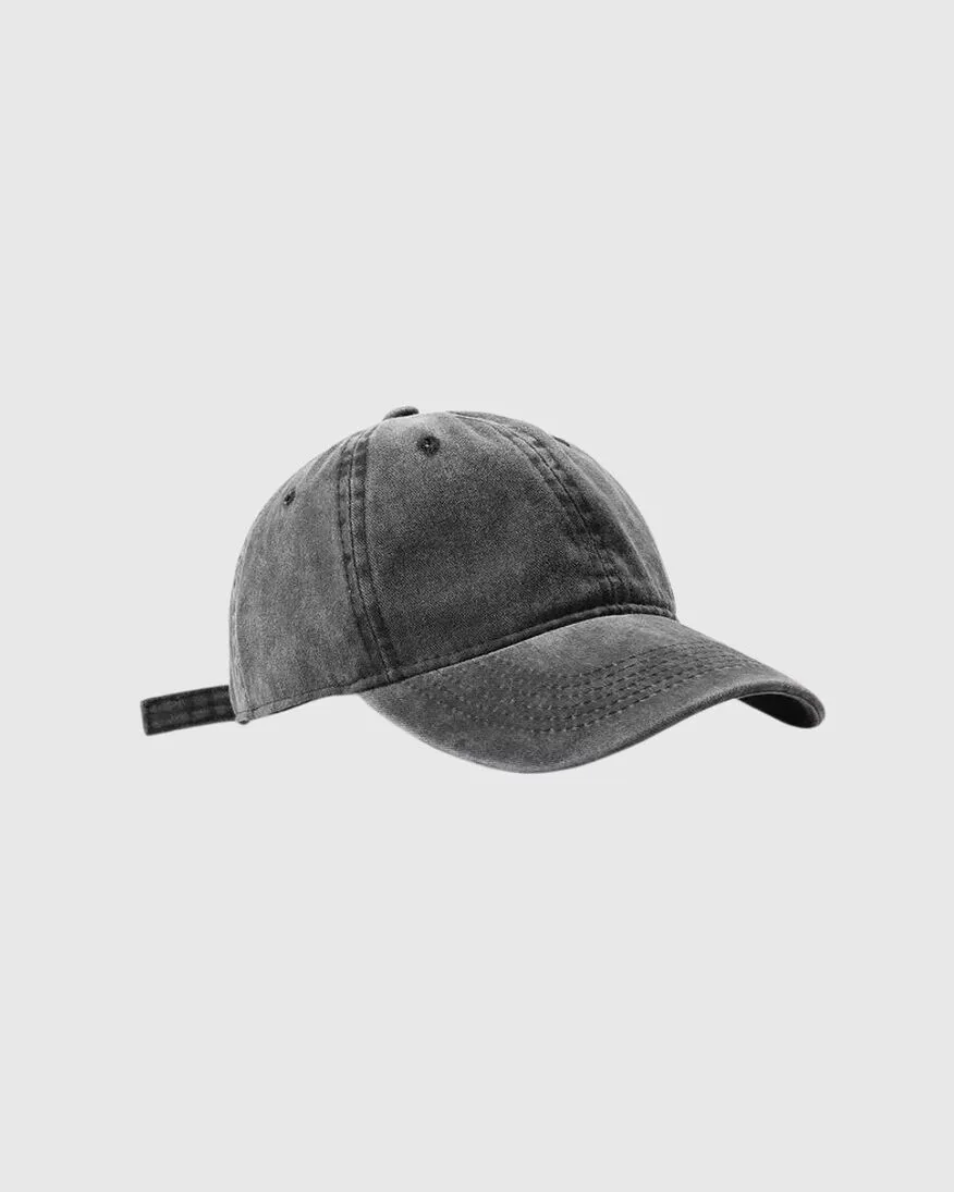 Gorra Ah Lavado Negra