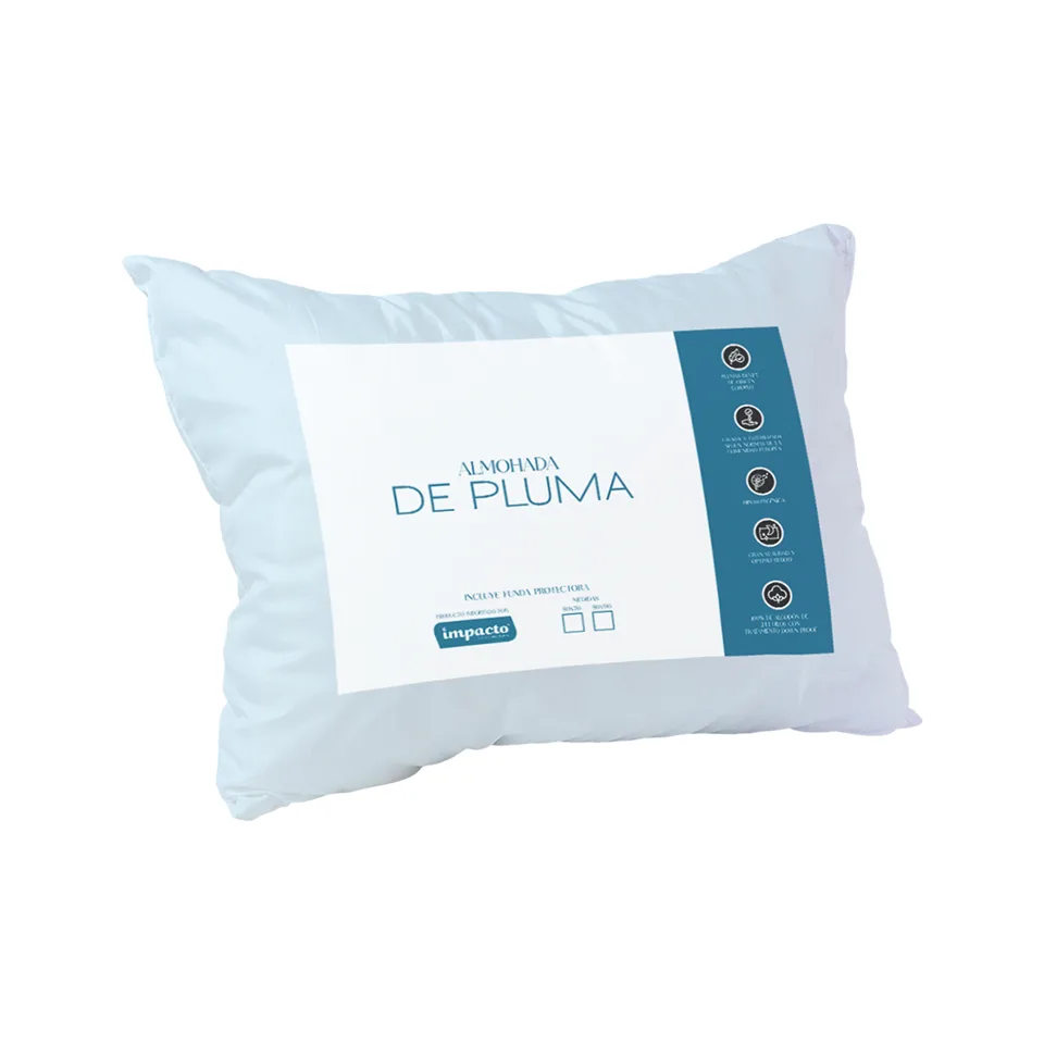 ALMOHADA DE PLUMAS