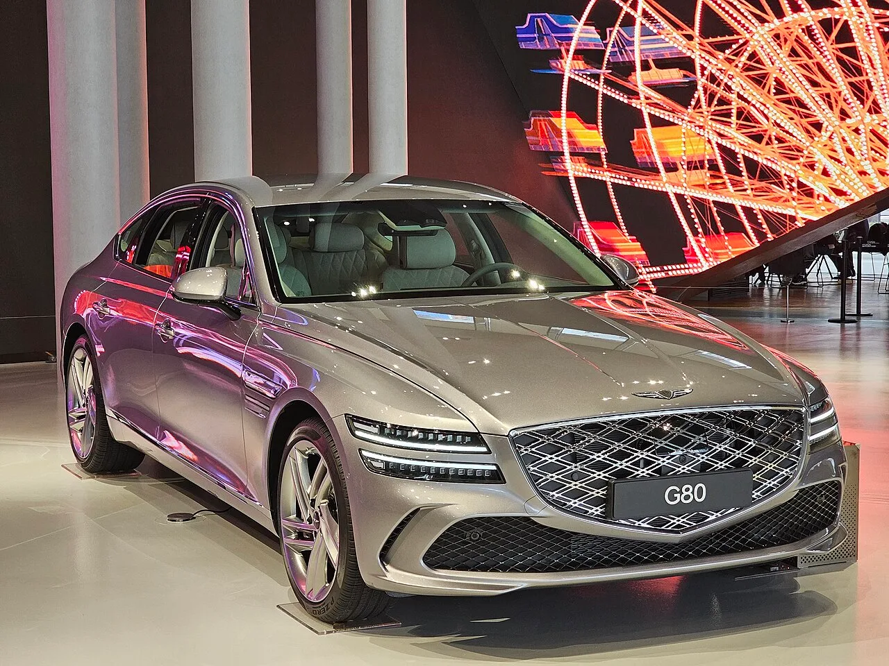 Genesis G80 — fotografía real de la unidad de referencia, vista 1