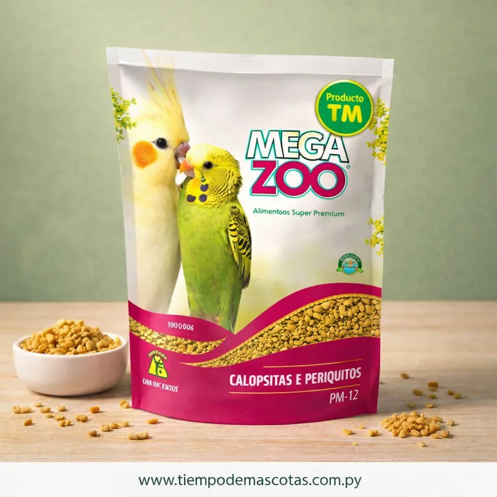 Megazoo Extrusada Calopsitas 900g