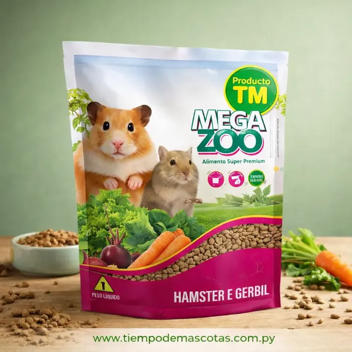 Megazoo Hamster E Gerbil 900g