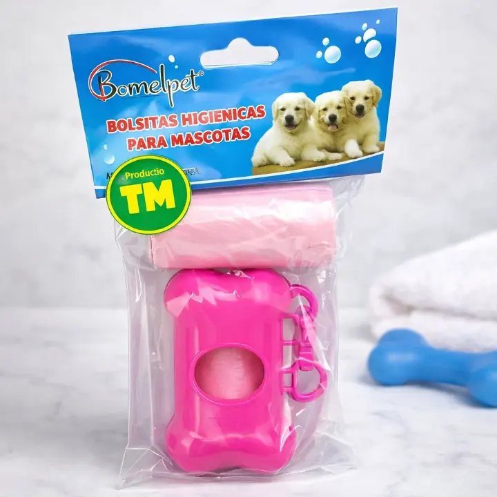 Dispensador De Bolsas Para Perro Con 2 Rollos Incluidos