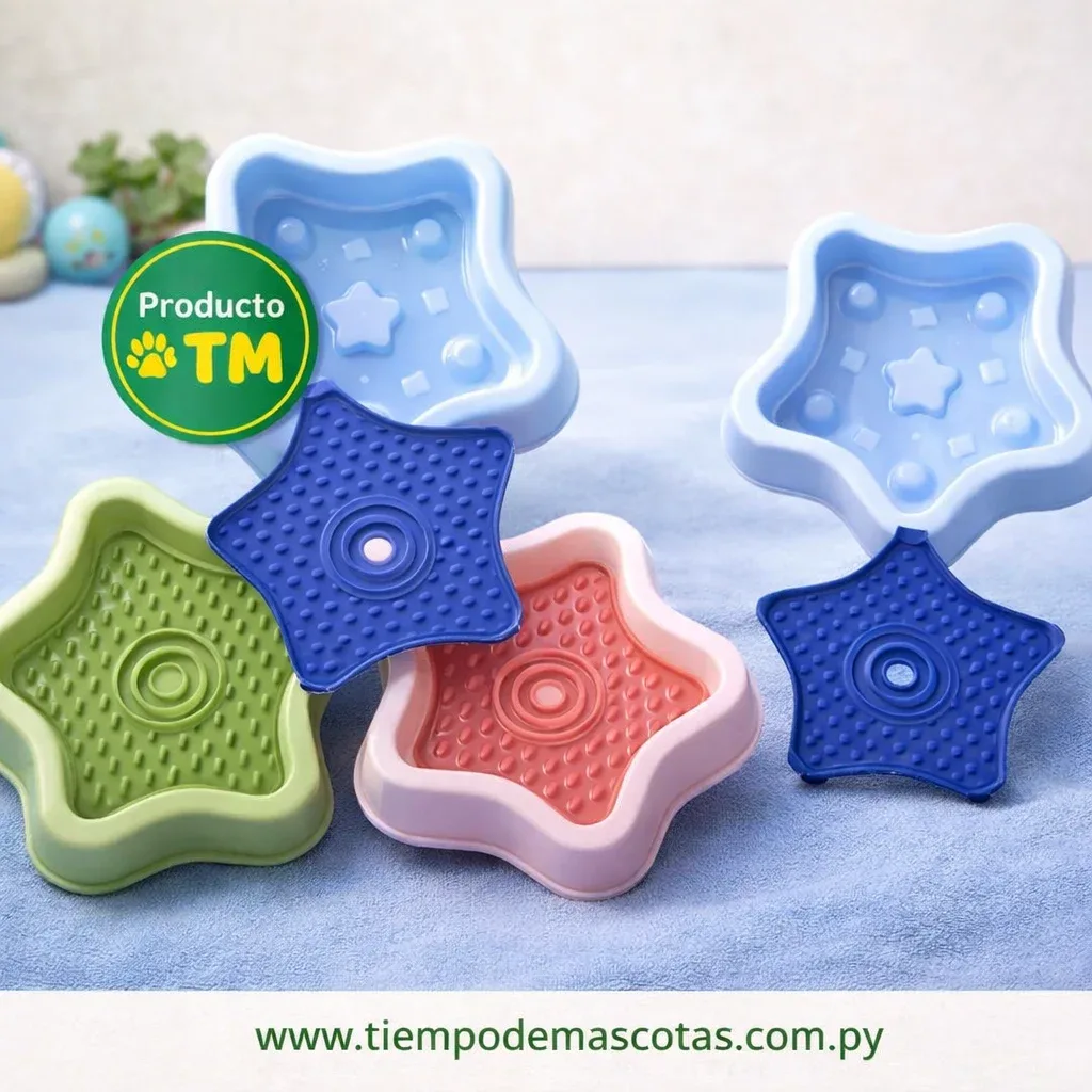 COMEDRO estrella antiestress con tapa 16CM