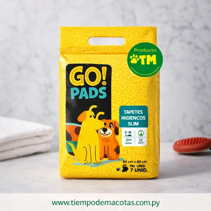 Tapete Higiénico 80*60cm Go Pads 7u