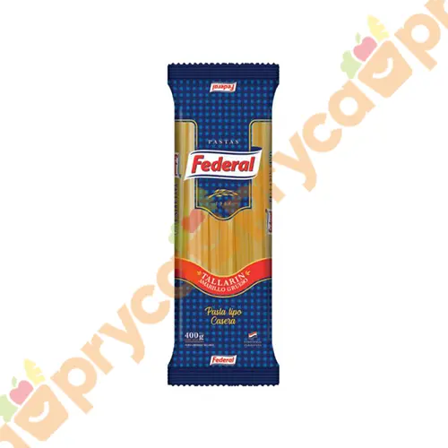 FIDEO FEDERAL 400GR.TALLARIN AMARILLO GRUESO