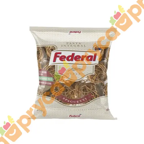 FIDEO FEDERAL SPAGUETTI INTEGRAL 400 GR