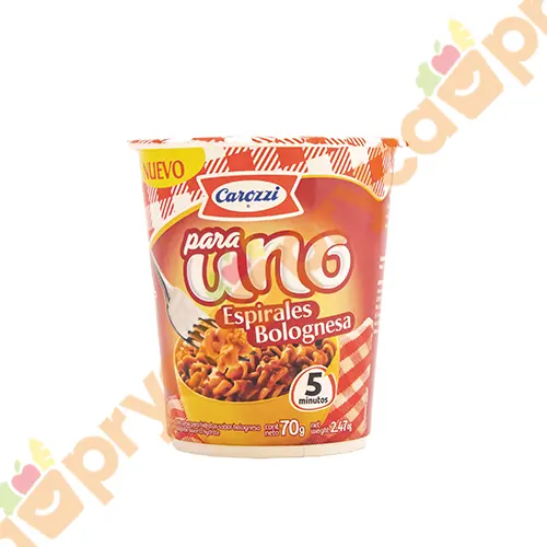 FIDEO INSTANTANEO CAROZZI BOLOGNESA X 70 GR